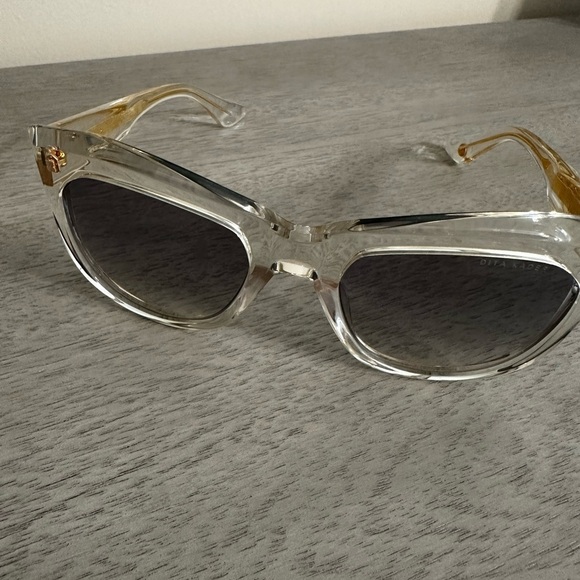 DITA Transparent and Gold Sunglasses - Picture 2 of 3